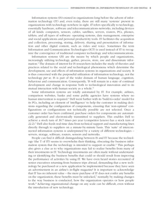 (Original PDF) The Strategic Management of Information Systems 4th | PDF