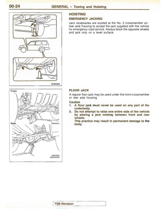 1998 MITSUBISHI MONTERO REPAIR MANUAL PDF visual data 8