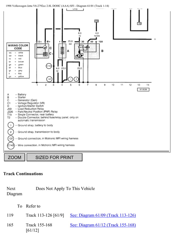 1998 Vw Jetta Gti Wiring Diagram | PDF