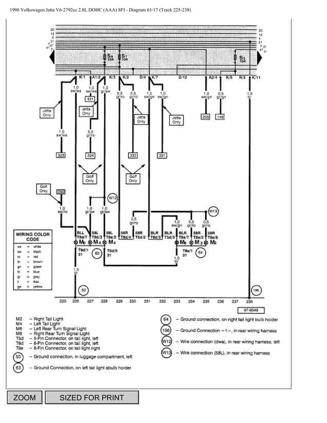 1998 Vw Jetta Gti Wiring Diagram PDF