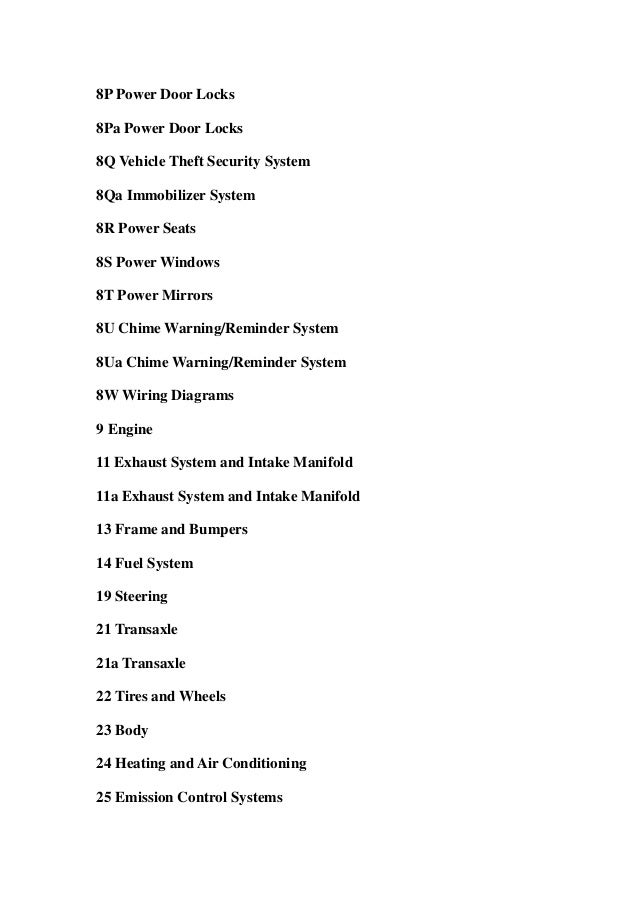 1999 dodge stratus service repair workshop manual download 1999 dodge stratus service repair workshop manual download, Wiring diagram