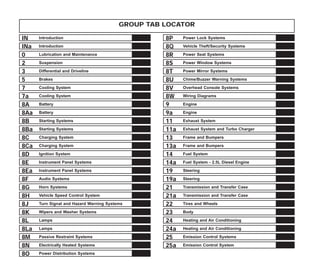 1999 jeep grand cherokee service repair manual | PDF
