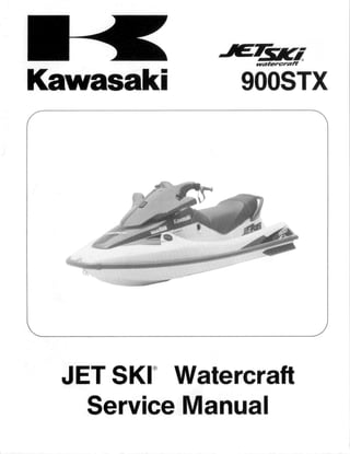 1999 kawasaki 900 stx jet ski service repair manual | PDF