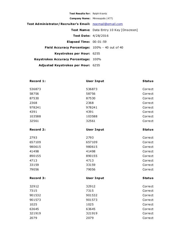 test keystrokes per hour test keystrokes per hour