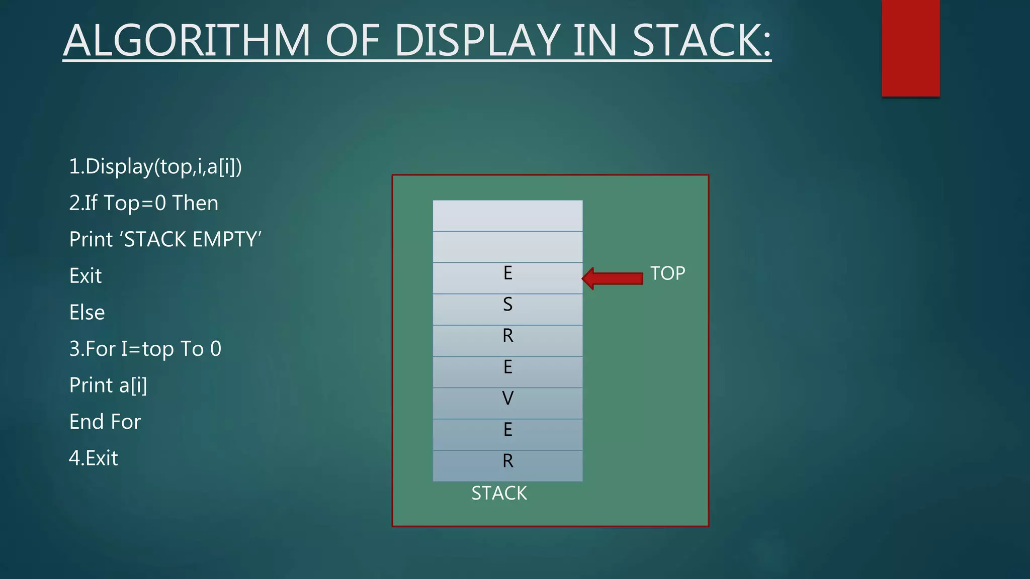 Project on stack Data structure | PPT