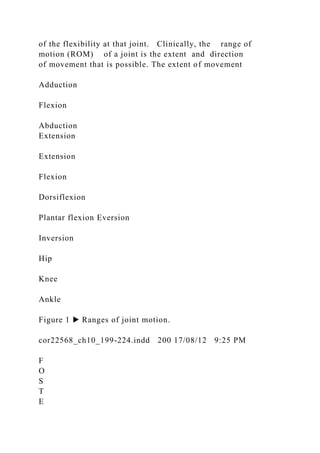 199 Flexibility LEARNING OBJECTIVES After comp.docx