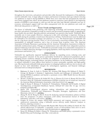 The Impact of Telehealth on Healthcare Delivery (www.kiu.ac.ug) | PDF