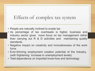 Agriculture taxation And Tax structure | PPTX