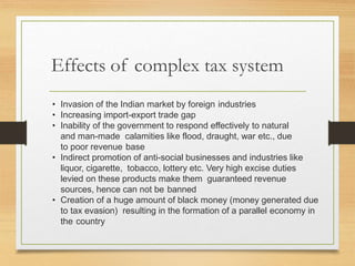 Agriculture taxation And Tax structure | PPTX