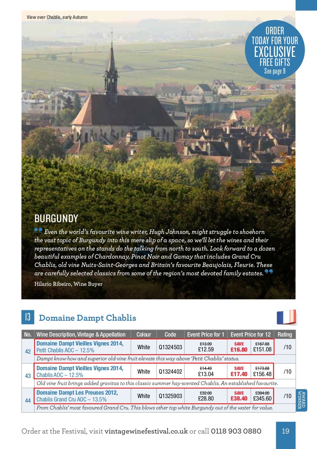 The Sunday Times Wine Club Vintage Festival 2016 Programme