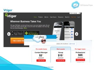 www.mep.com
Vtiger
 