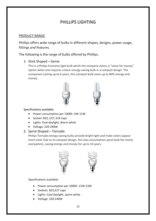 Retail Audit of Philips Light Bulbs | PDF