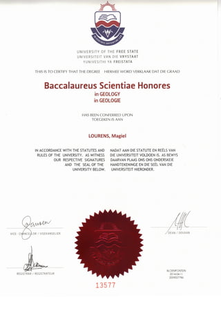 BSc Geology Honours Degree.pdf