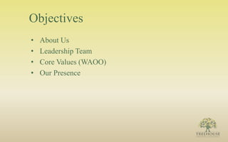 Treehouse Corporate Presentation Pptx