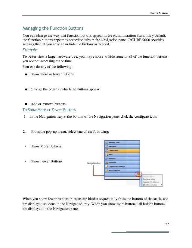 Ccure 9000 Admin user's manual