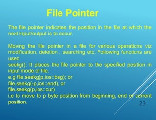 File Handling | PPTX | Programming Languages | Computing