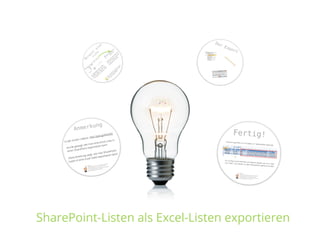 SharePoint Lektion #19: Listen in Excel öffnen und speichern