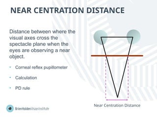 Centration Distance 19 presentation on Facial Measurements - | PPTX