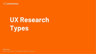 Introduction to UX Research | PDF