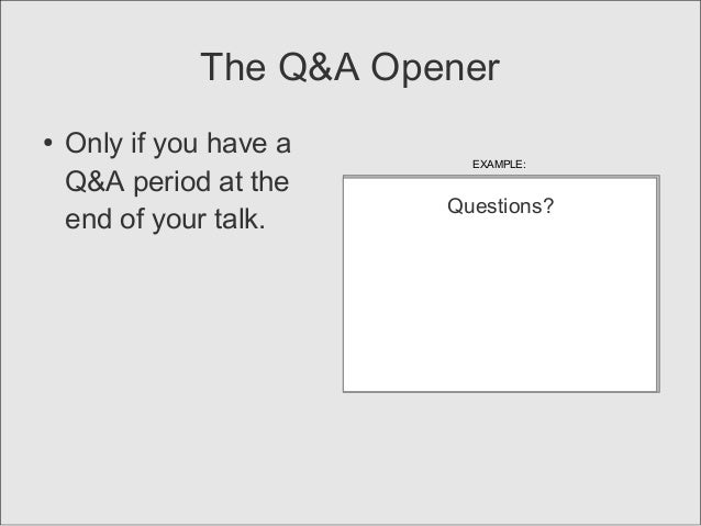 19 final slide ideas for concluding your presentation questions slide