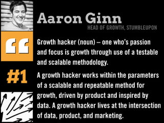 19 Growth Hacker Quotes: Thoughts on the Future of Marketing Slide 2