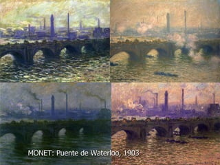 MONET: Puente de Waterloo, 1903 