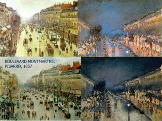 BOULEVARD MONTMARTRE,  PISARRO, 1857   