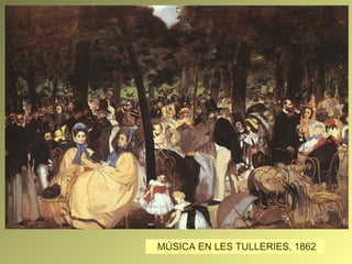 MÚSICA EN LES TULLERIES, 1862 
