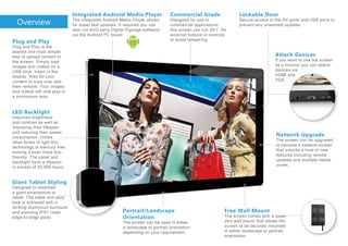 CDS 19 Inch Android Advertising Display | PDF