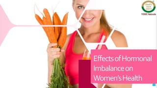 EffectsofHormonal
Imbalanceon
Women’sHealth
 