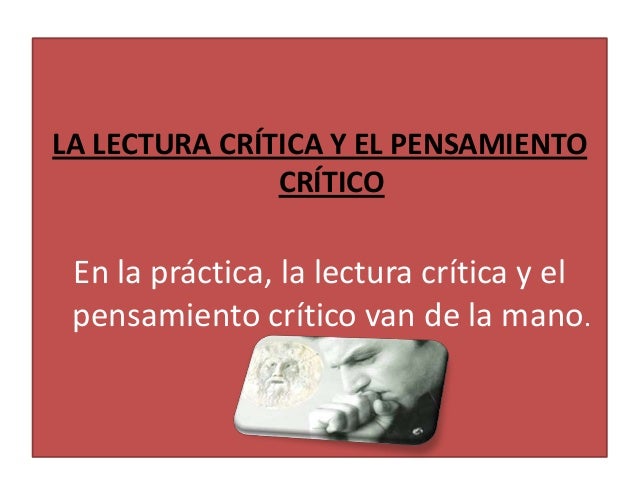 ICC LECTURA CRITICA