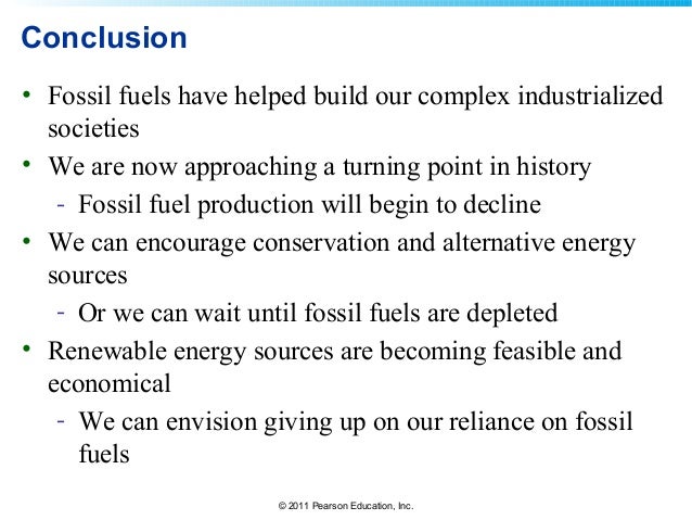 Essay on fossil fuels