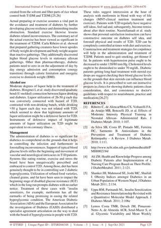 Management of Diabetes Mellitus A Review | PDF