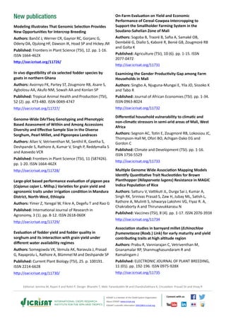 UK Minister Lord Ahmad visits ICRISAT, discusses climate action 