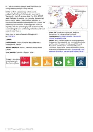 UK Minister Lord Ahmad visits ICRISAT, discusses climate action 