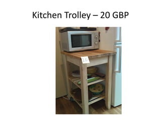 Kitchen Trolley – 20 GBP
 
