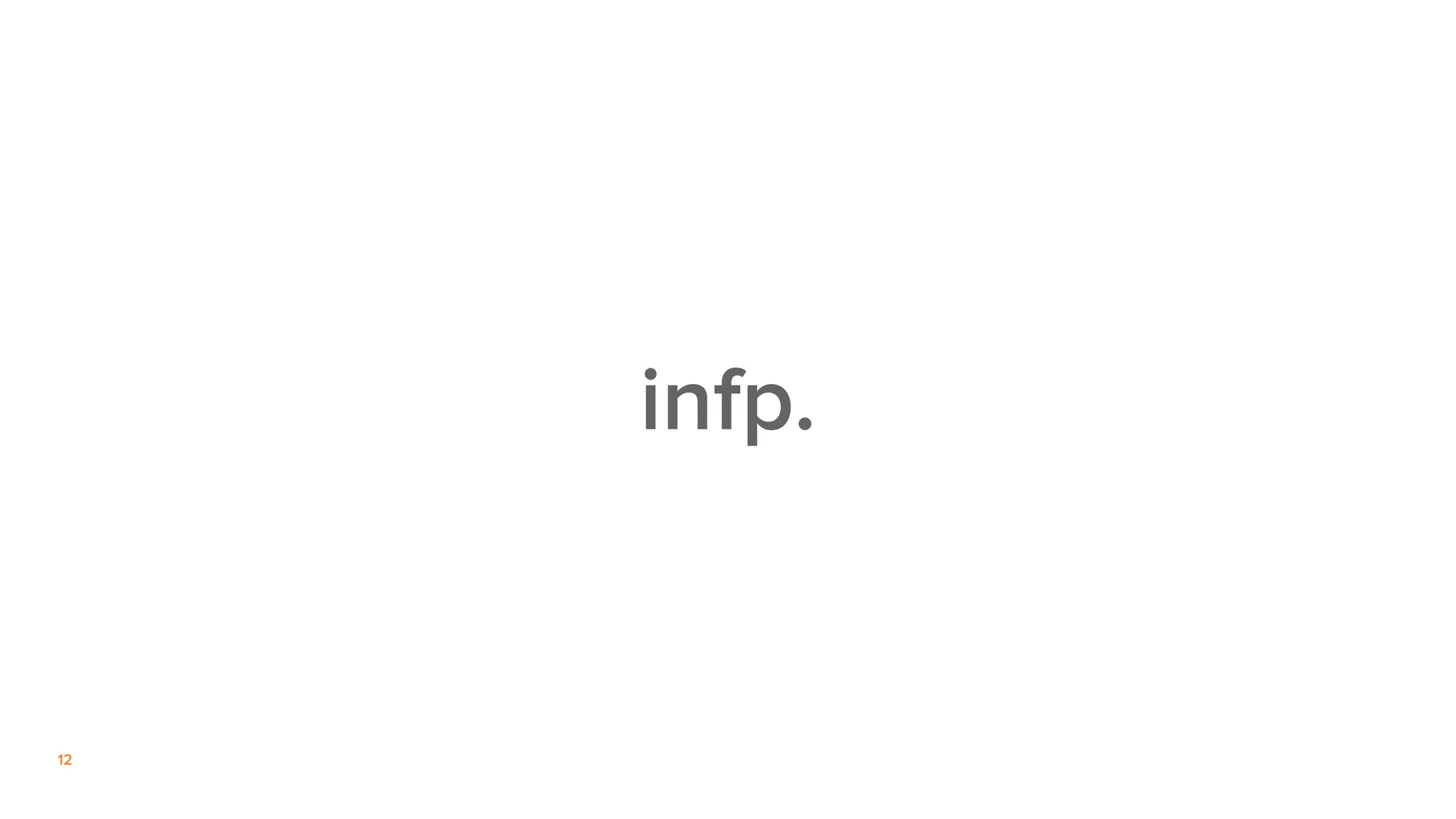 12
infp.
 