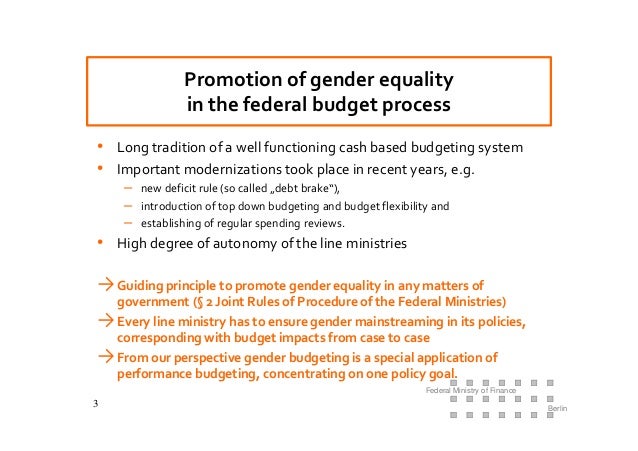 Single regeneration budget case study
