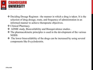 applications of pharmacokinetics in drug development | PPTX