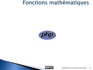 LightPath 2014© - http://www.jmrenouard.fr 
27  