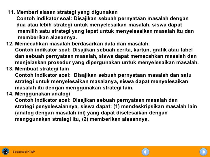 Penyusunan Kisi-kisi Soal