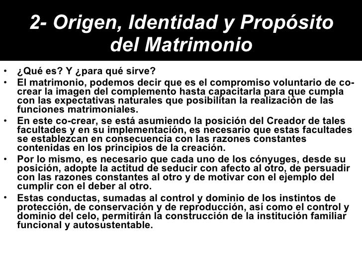 Seminario De Orientación Prematrimonial Seminario De Orientación Prematrimonial