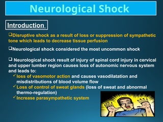 Shock Introduction Comprehensive Overview of Shock: Pathophysiology, Types, and Management ...