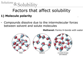 19 solutions and solubility | PPT