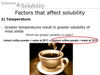 19 solutions and solubility | PPT