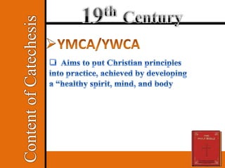 19th & 20th Century Catechesis