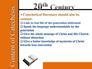19th & 20th Century Catechesis