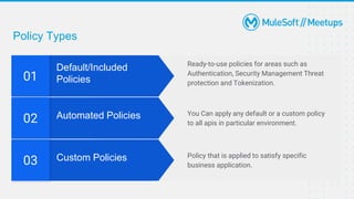 Anypoint API Manager Custom Policies & Best Practices | PPTX