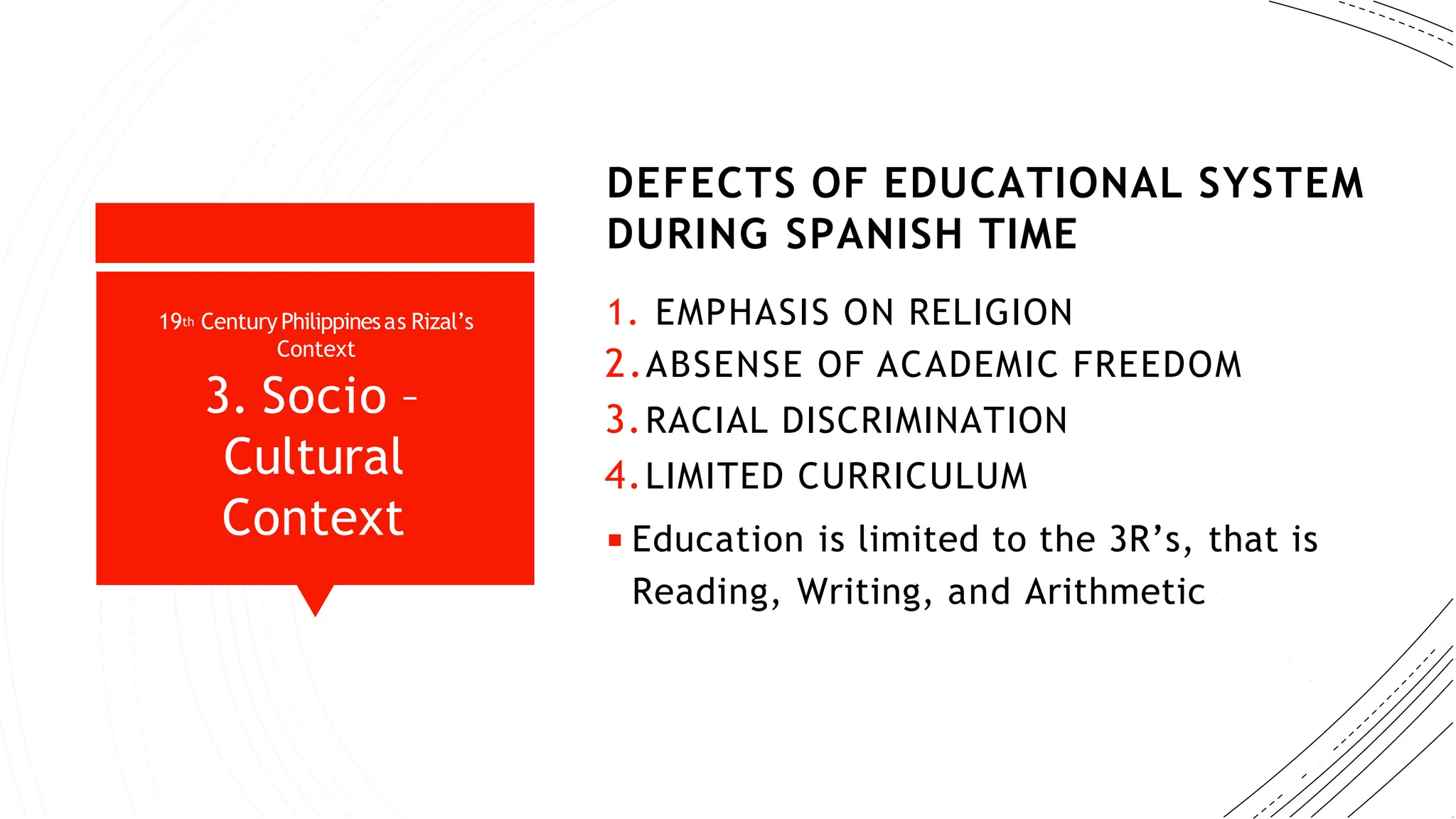 19th Century Context Philippines of Rizal | PPTX