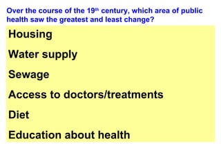 19th century public health | PPT